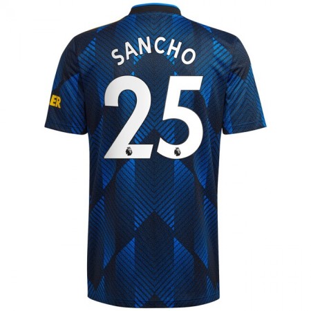 Billiga Fotbollströjor Manchester United Jadon Sancho 25 Tredje tröja 2021/22 Kortärmad